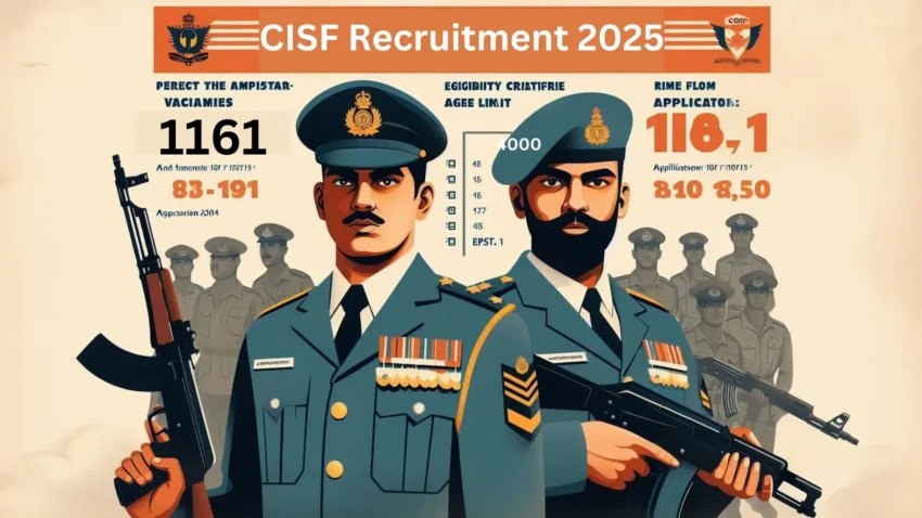 CISF Recruitment 2025