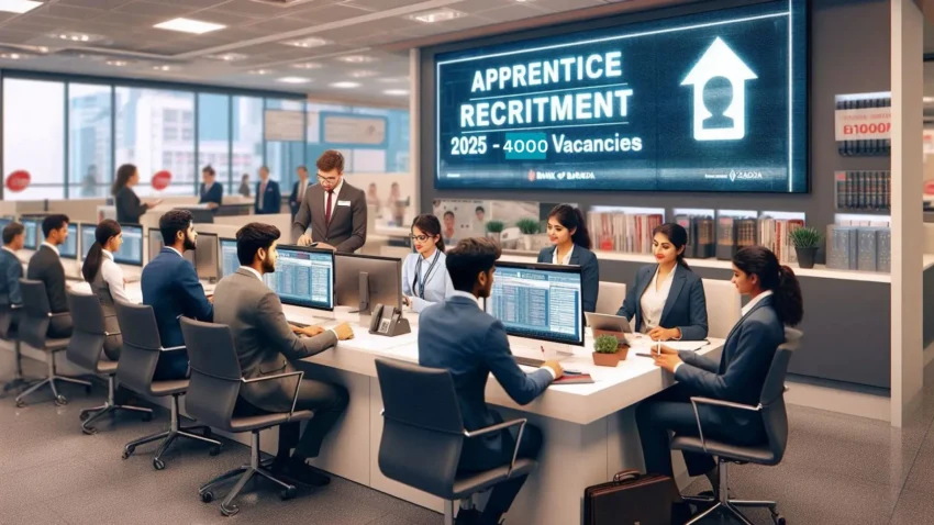 Bank of Baroda Apprentice Recruitment 2025