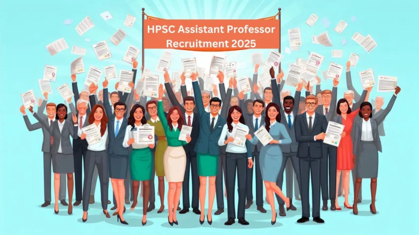 HPSC Assistant Professor Recruitment 2025